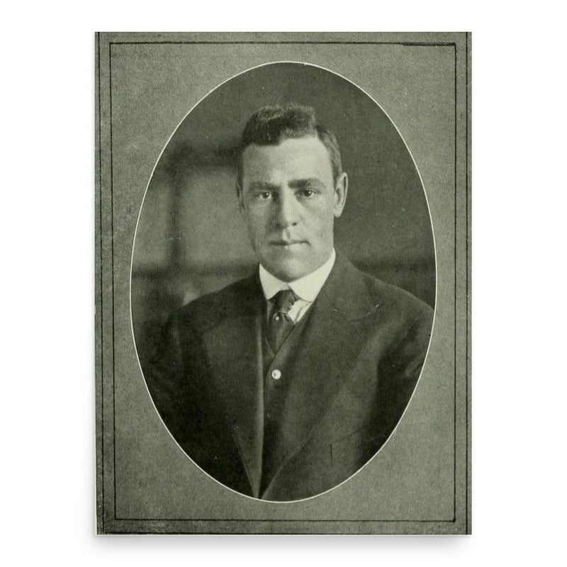 Bill Fetzer poster print, in size 18x24 inches.