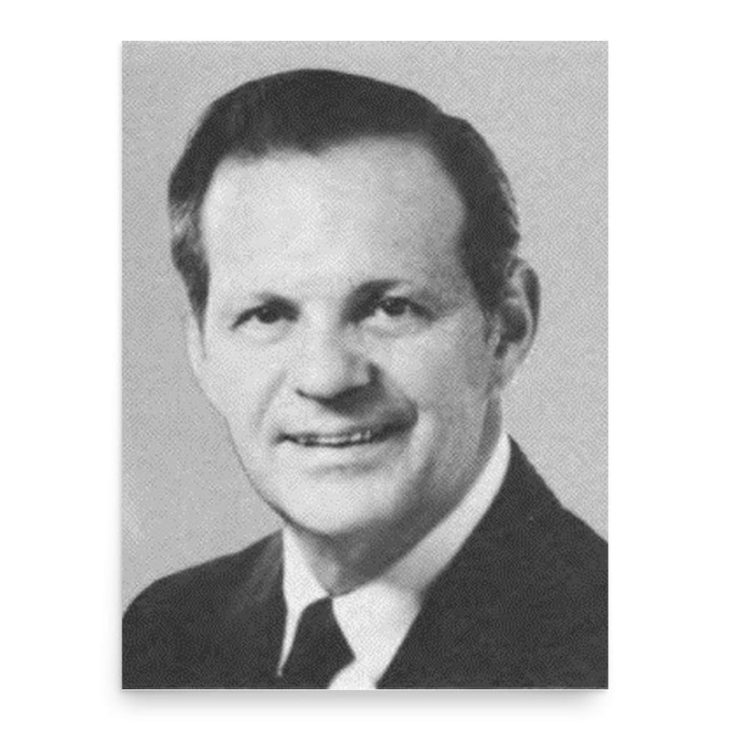 Bill Frenzel poster print, in size 18x24 inches.