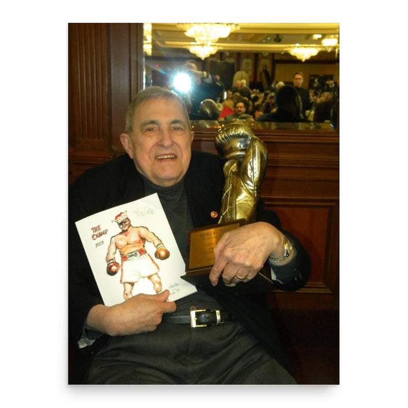 Bill Gallo poster print, in size 18x24 inches.