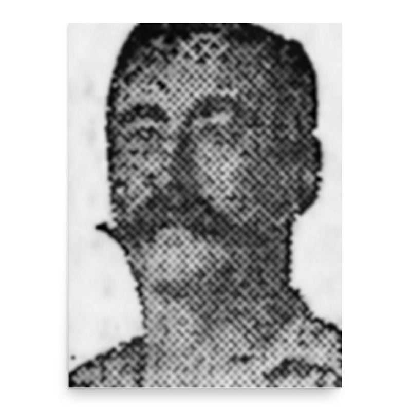 Bill Goodenough poster print, in size 18x24 inches.