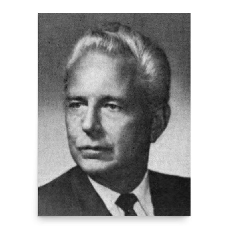 Bill Harsha poster print, in size 18x24 inches.