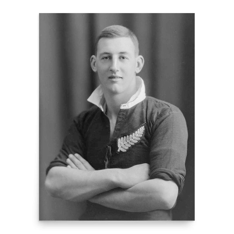 Bill Hazlett poster print, in size 18x24 inches.