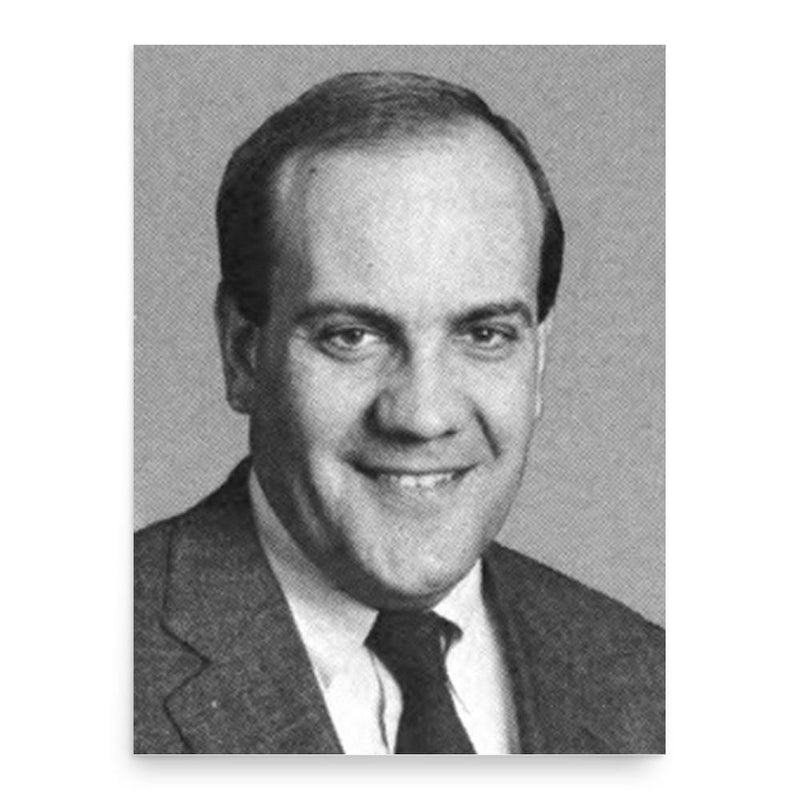 Bill Hendon poster print, in size 18x24 inches.