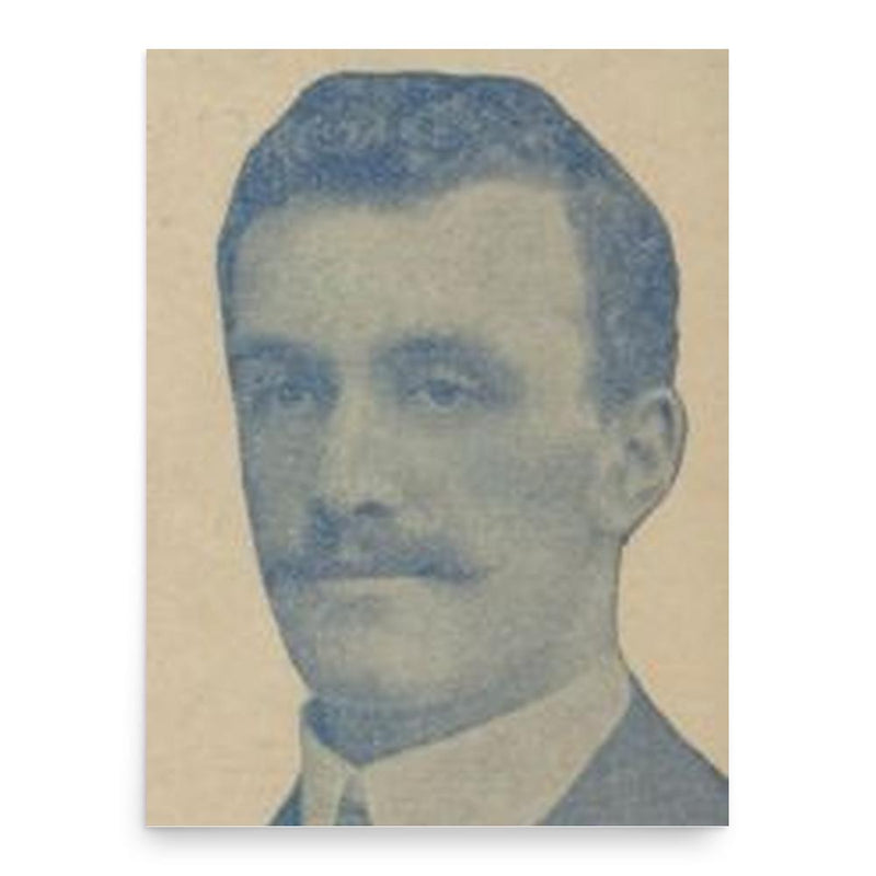 Bill Hendrie poster print, in size 18x24 inches.