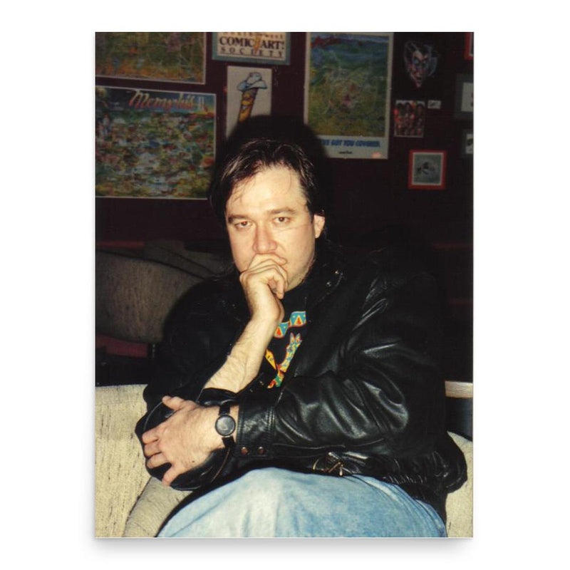 Bill Hicks poster print, in size 18x24 inches.