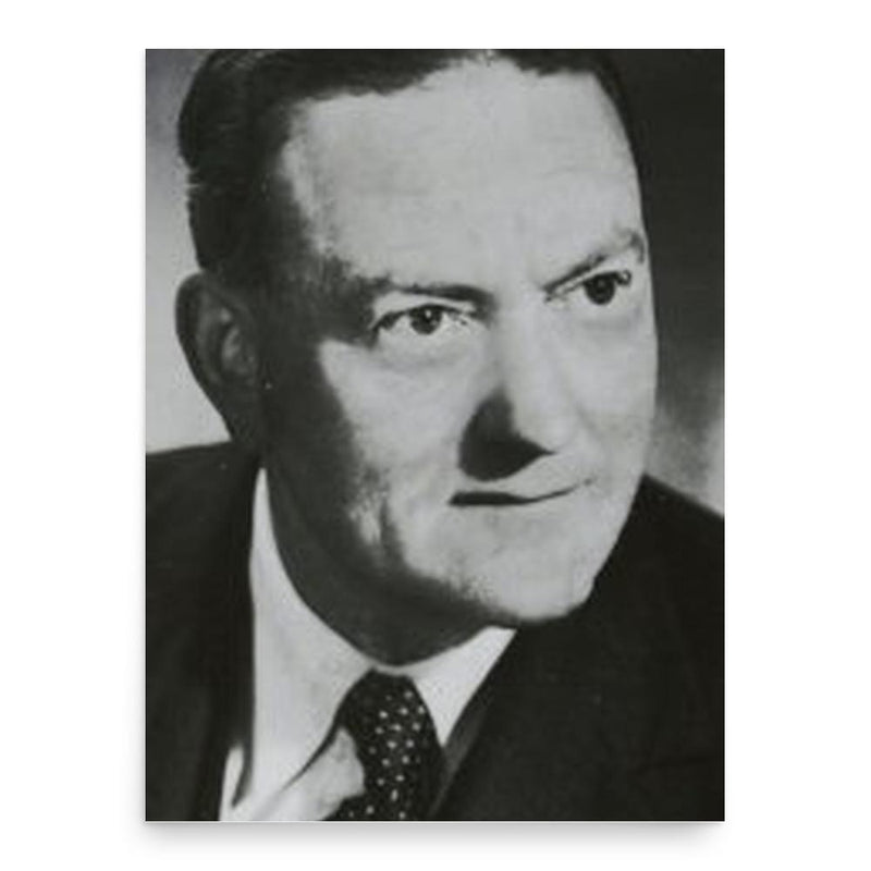 Bill Hodgman poster print, in size 18x24 inches.