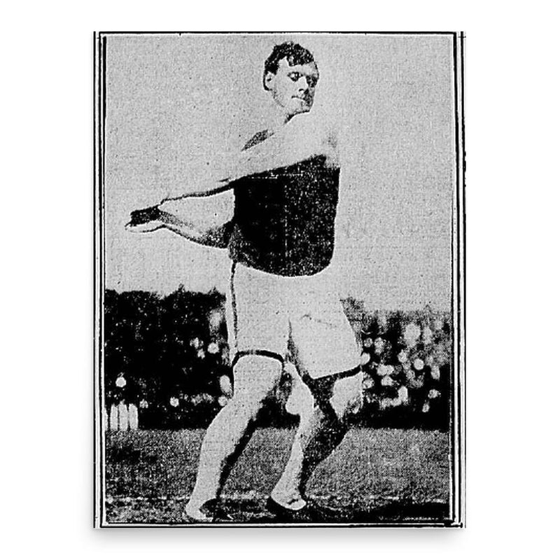 Bill Horr poster print, in size 18x24 inches.