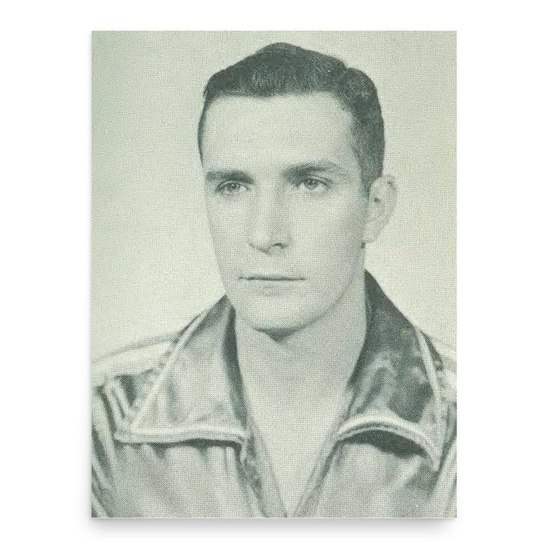 Bill Hougland poster print, in size 18x24 inches.