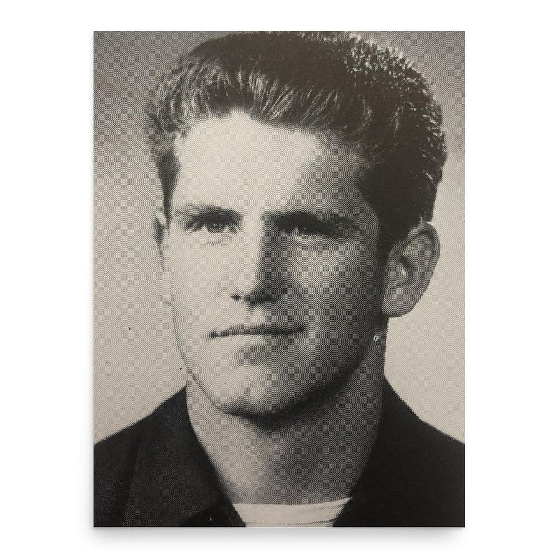 Bill Jessup poster print, in size 18x24 inches.