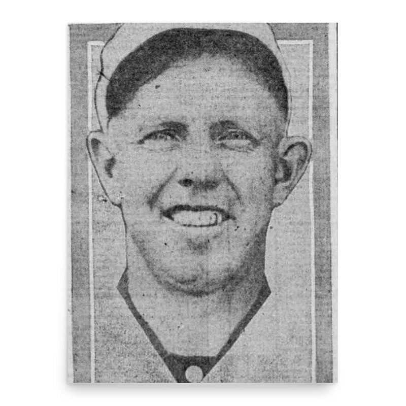 Bill Kenworthy poster print, in size 18x24 inches.