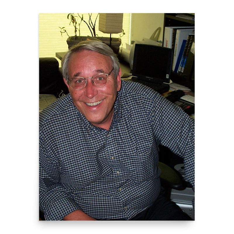 Bill Kovacs poster print, in size 18x24 inches.