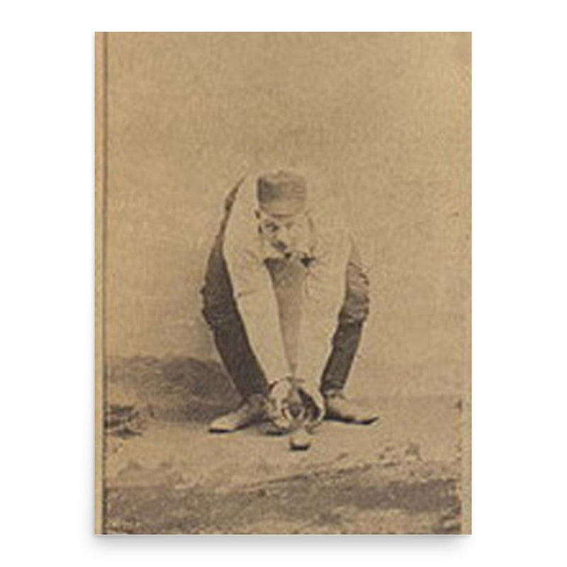 Bill Kuehne poster print, in size 18x24 inches.