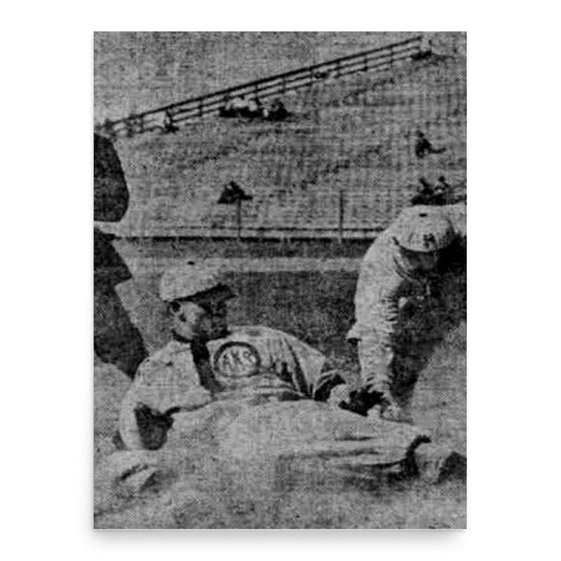 Bill Leard poster print, in size 18x24 inches.