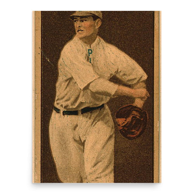 Bill McKechnie poster print, in size 18x24 inches.