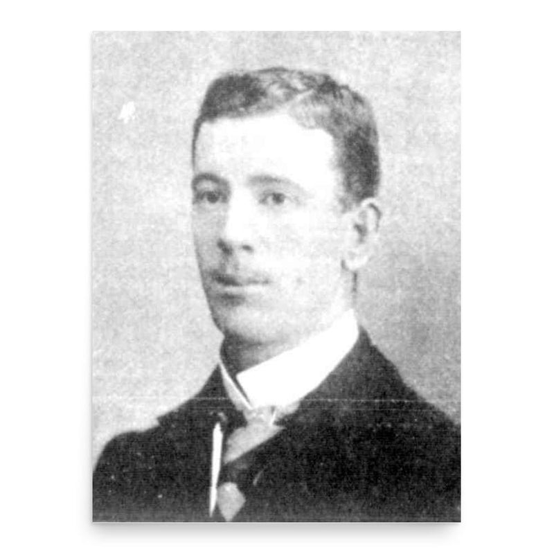 Bill McSpeerin poster print, in size 18x24 inches.