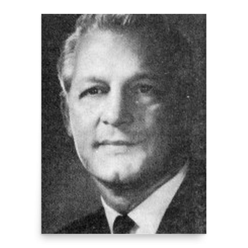 Bill Meek poster print, in size 18x24 inches.