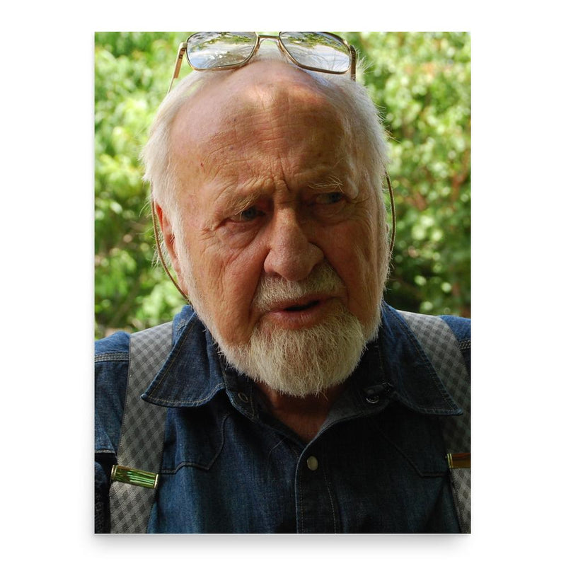 Bill Mollison poster print, in size 18x24 inches.