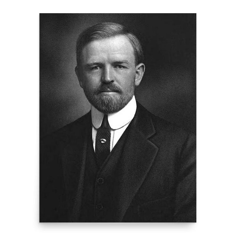 Bill Morley poster print, in size 18x24 inches.