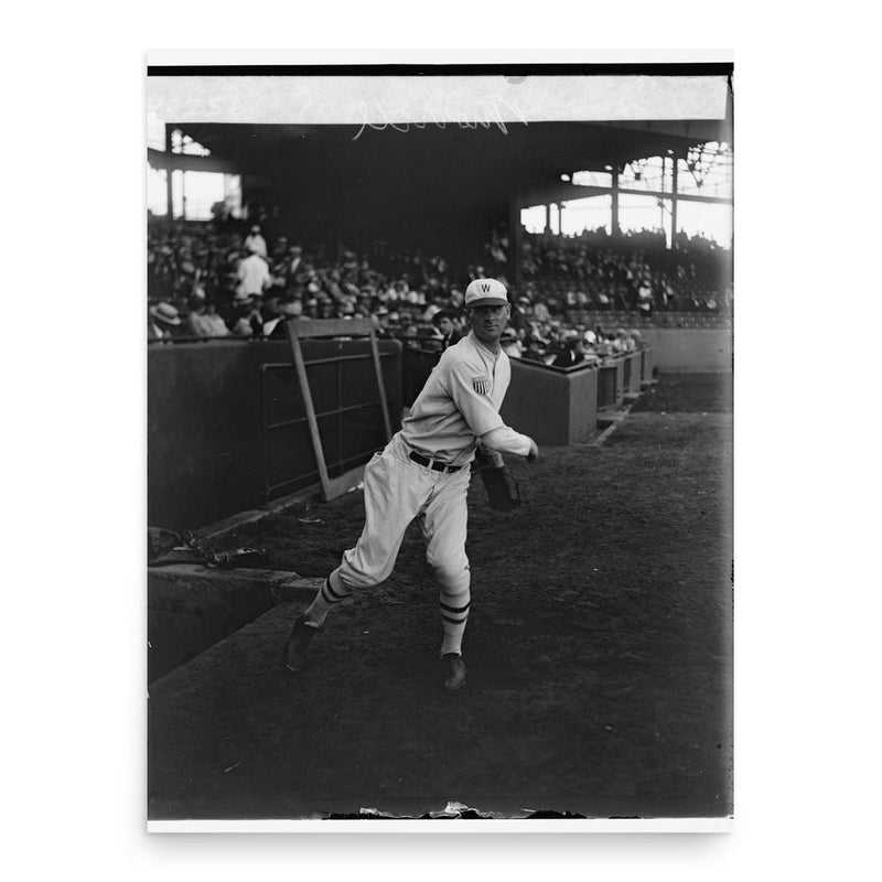 Bill Morrell poster print, in size 18x24 inches.