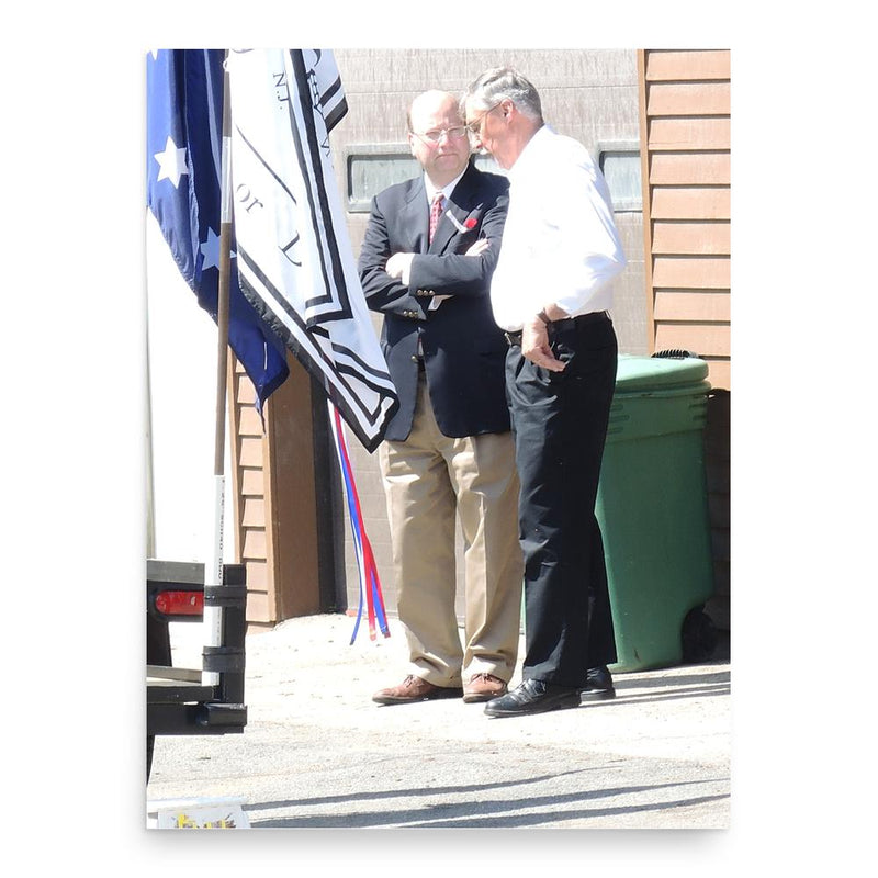 Bill Nojay poster print, in size 18x24 inches.