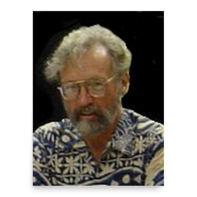 Bill Parkyn poster print, in size 18x24 inches.