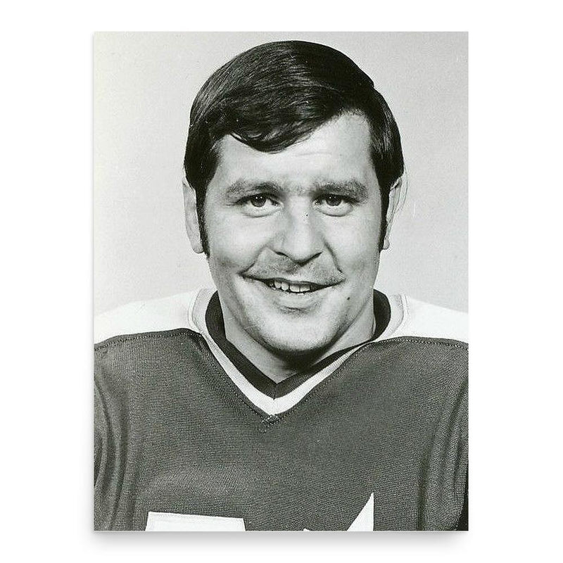 Bill Plager poster print, in size 18x24 inches.