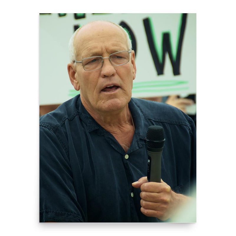 Bill Rosendahl poster print, in size 18x24 inches.