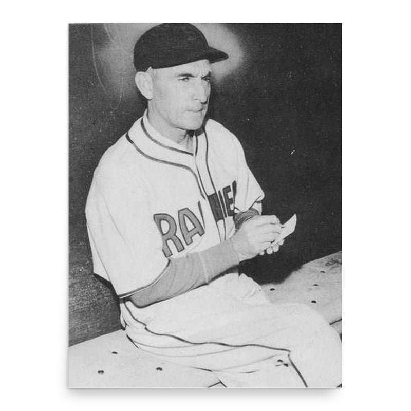 Bill Skiff poster print, in size 18x24 inches.