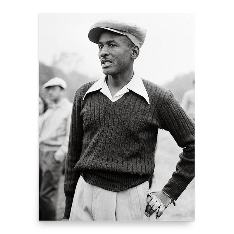 Bill Spiller poster print, in size 18x24 inches.