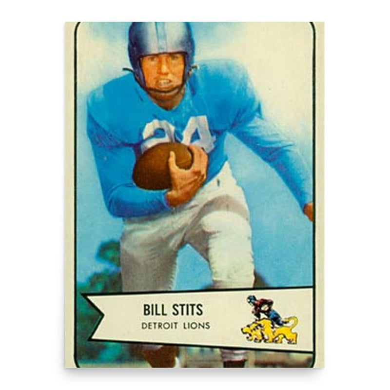Bill Stits poster print, in size 18x24 inches.