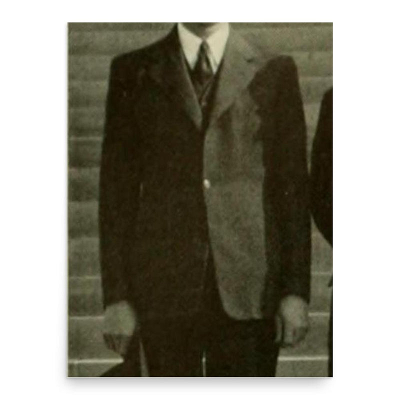 Bill Supplee poster print, in size 18x24 inches.