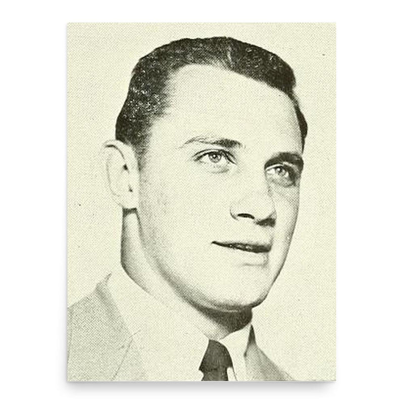 Bill Svoboda poster print, in size 18x24 inches.