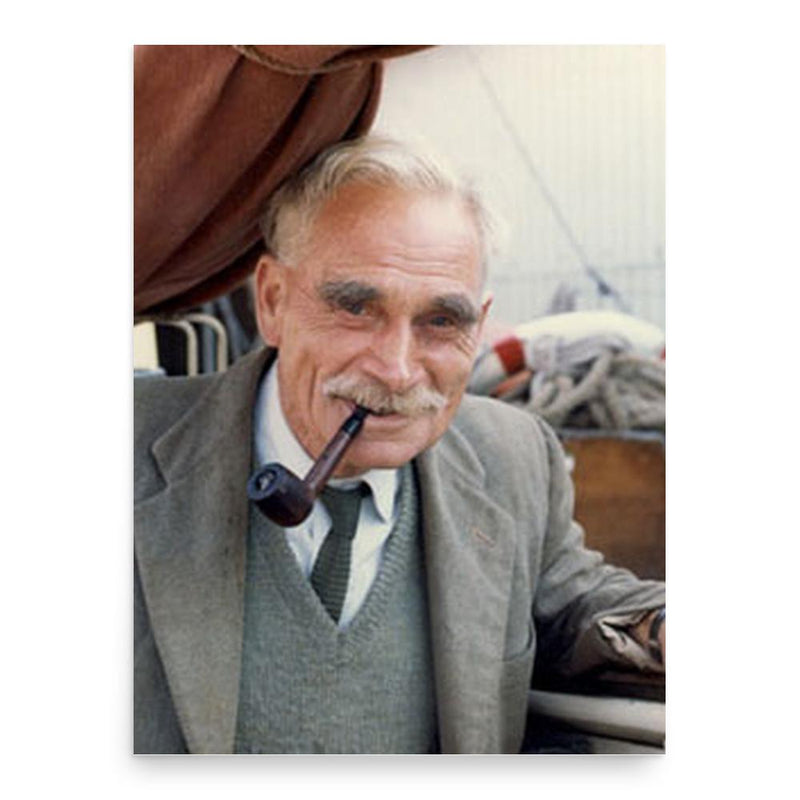 Bill Tilman poster print, in size 18x24 inches.