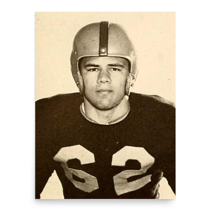 Bill Vohaska poster print, in size 18x24 inches.