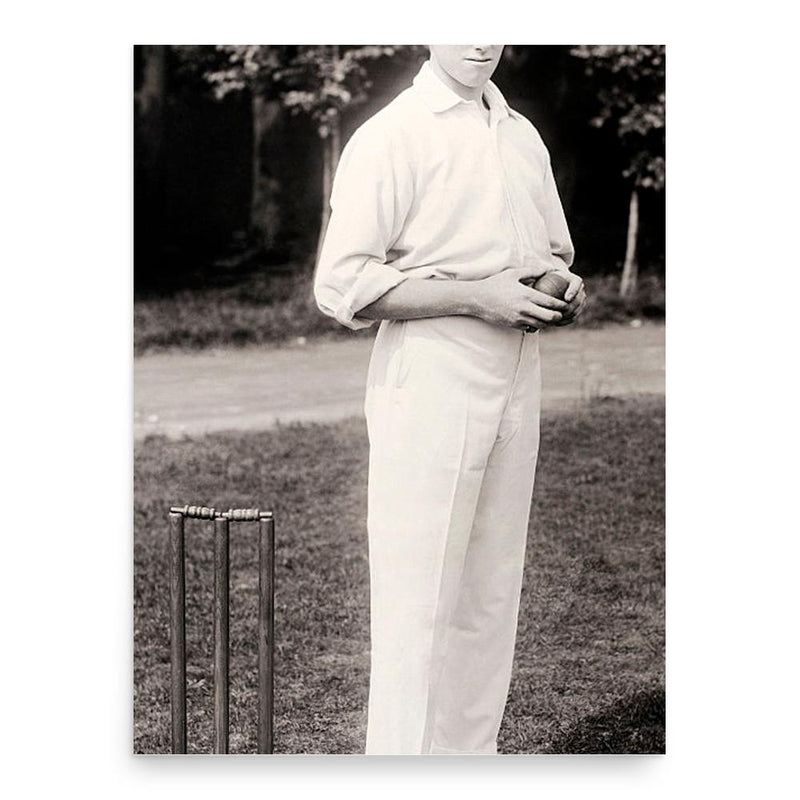 Bill Whitty poster print, in size 18x24 inches.