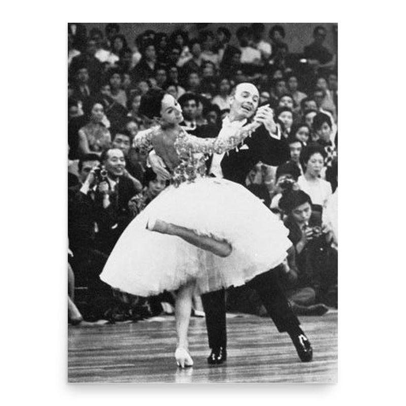 Bill and Bobbie Irvine poster print, in size 18x24 inches.