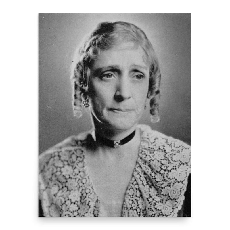 Billie Bennett poster print, in size 18x24 inches.