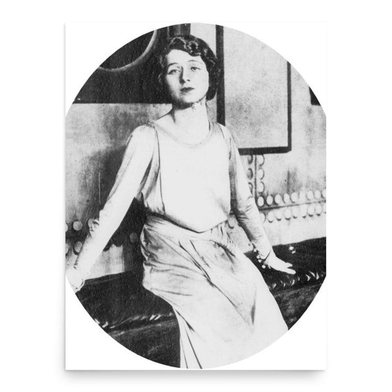 Billie Carleton poster print, in size 18x24 inches.