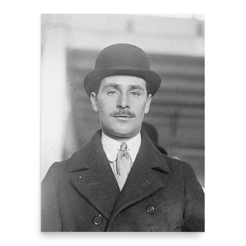 Billie Palmes poster print, in size 18x24 inches.