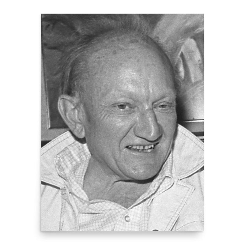 Billy Barty poster print, in size 18x24 inches.