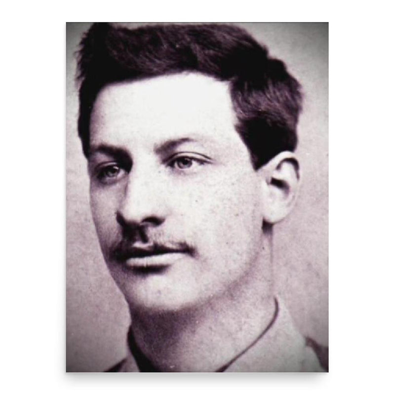 Billy Bassett poster print, in size 18x24 inches.