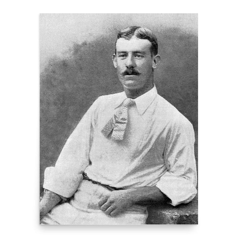 Billy Bates poster print, in size 18x24 inches.