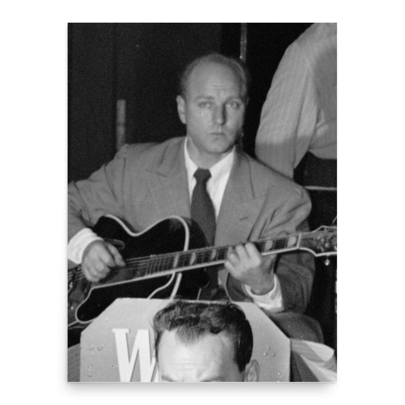 Billy Bauer poster print, in size 18x24 inches.