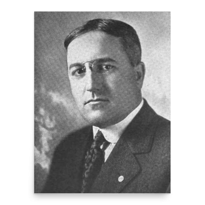 Billy Bawlf poster print, in size 18x24 inches.