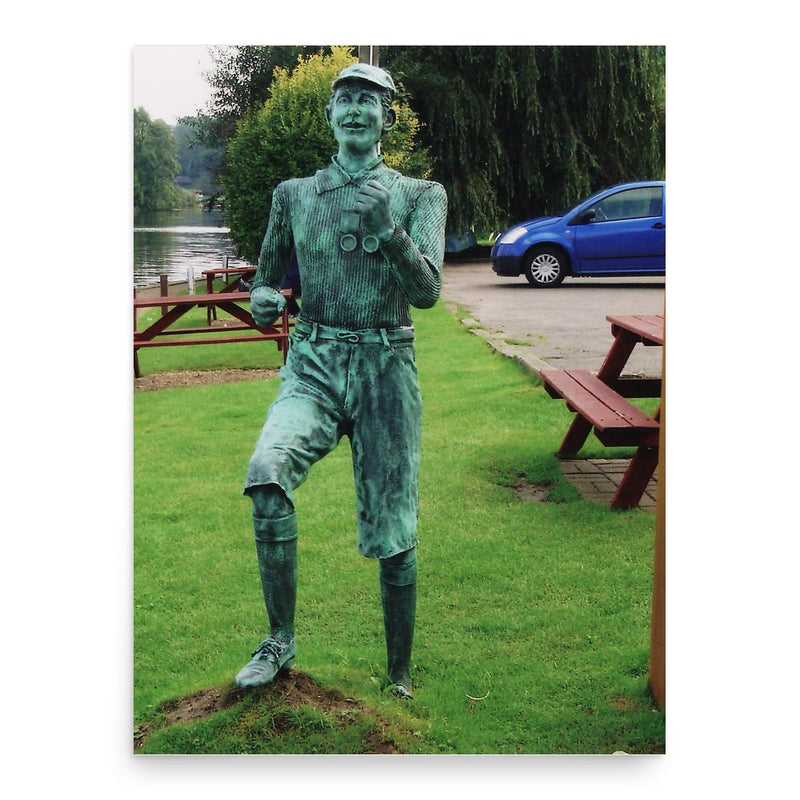 Billy Bluelight poster print, in size 18x24 inches.