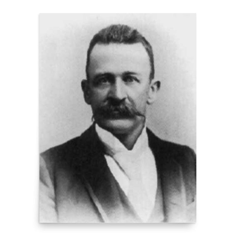 Billy Breakenridge poster print, in size 18x24 inches.