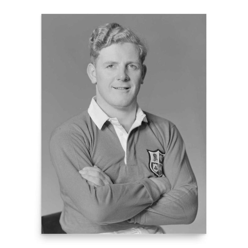 Billy Cleaver poster print, in size 18x24 inches.