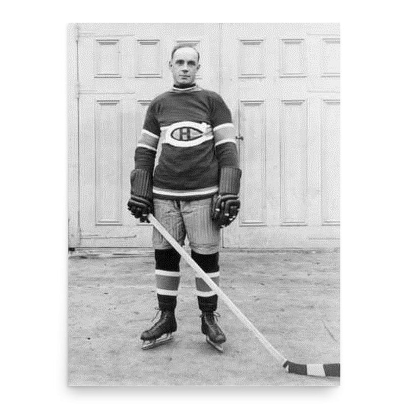 Billy Coutu poster print, in size 18x24 inches.