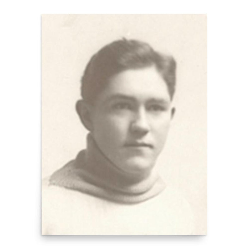 Billy Creighton poster print, in size 18x24 inches.