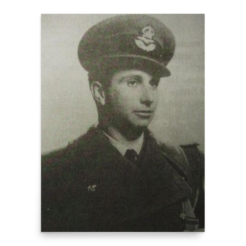 Billy Fiske poster print, in size 18x24 inches.